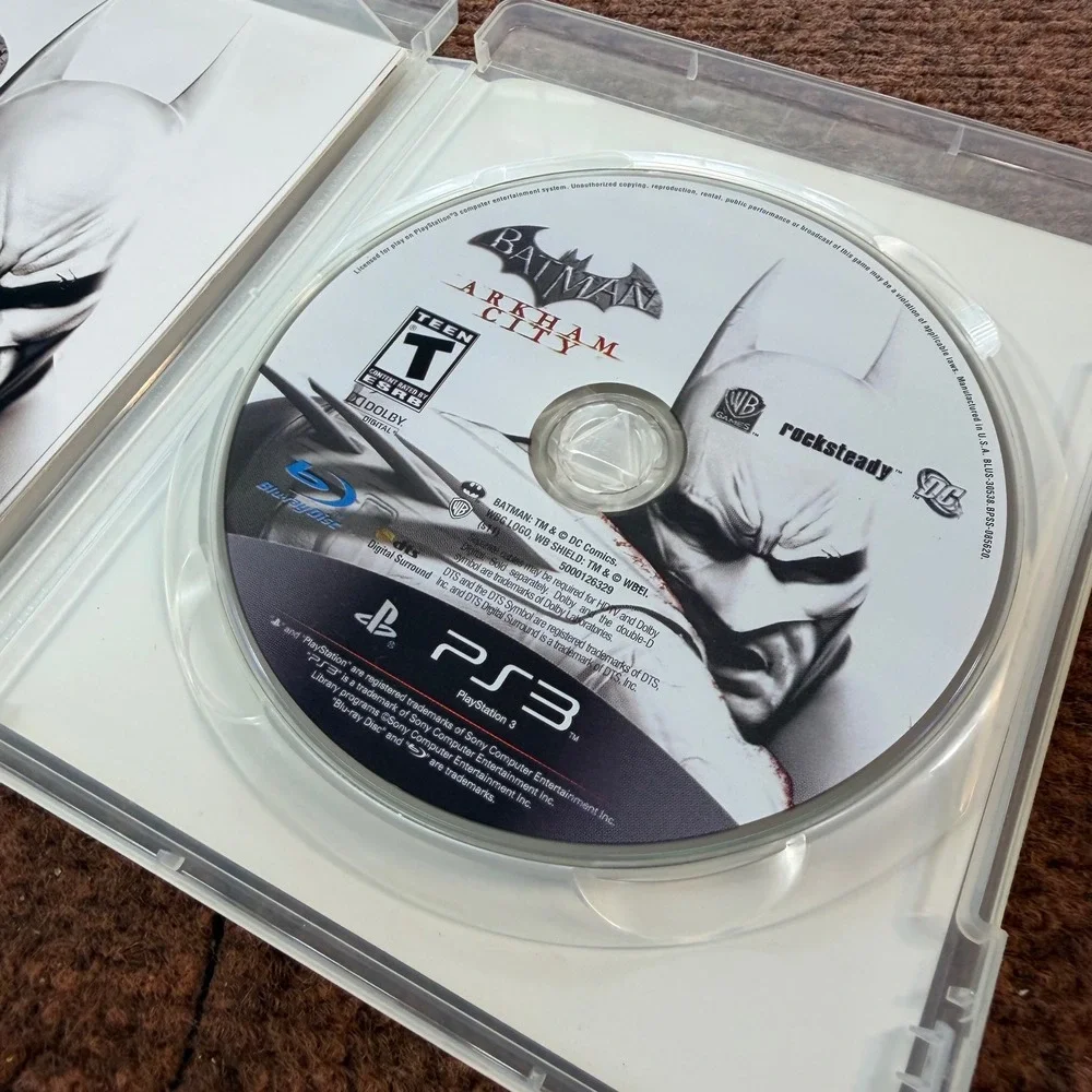 Batman Arkham City Sony PlayStation 3 PS3 Game Action Adventure WB DC Comics